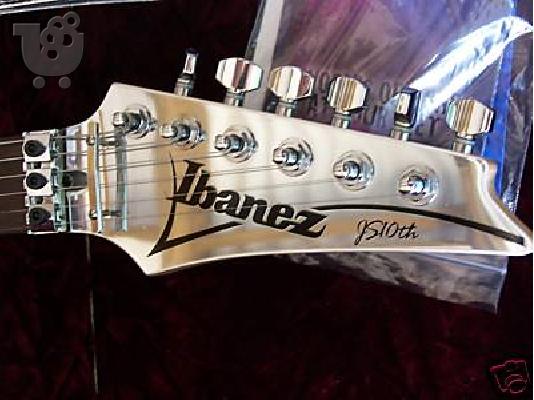 PoulaTo: Ibanez Joe Satriani 10th Chrome Boy